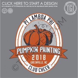 Pi Lambda Phi-ECU Pumpkin Painting
