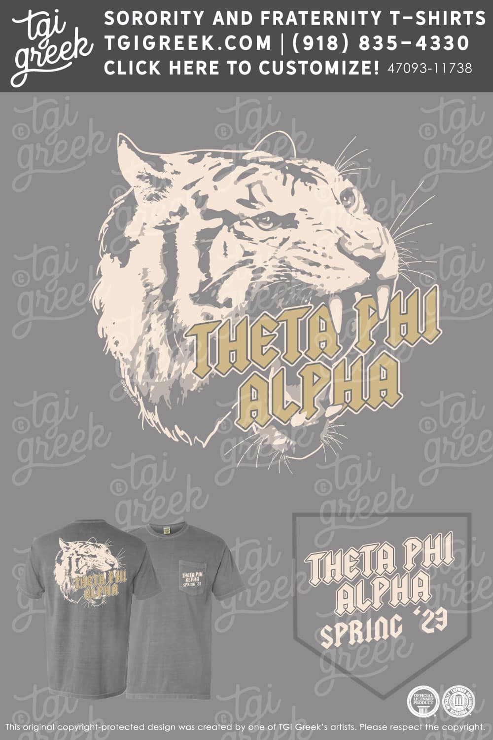 Theta Phi Alpha – ROWA Spring Rush Shirt