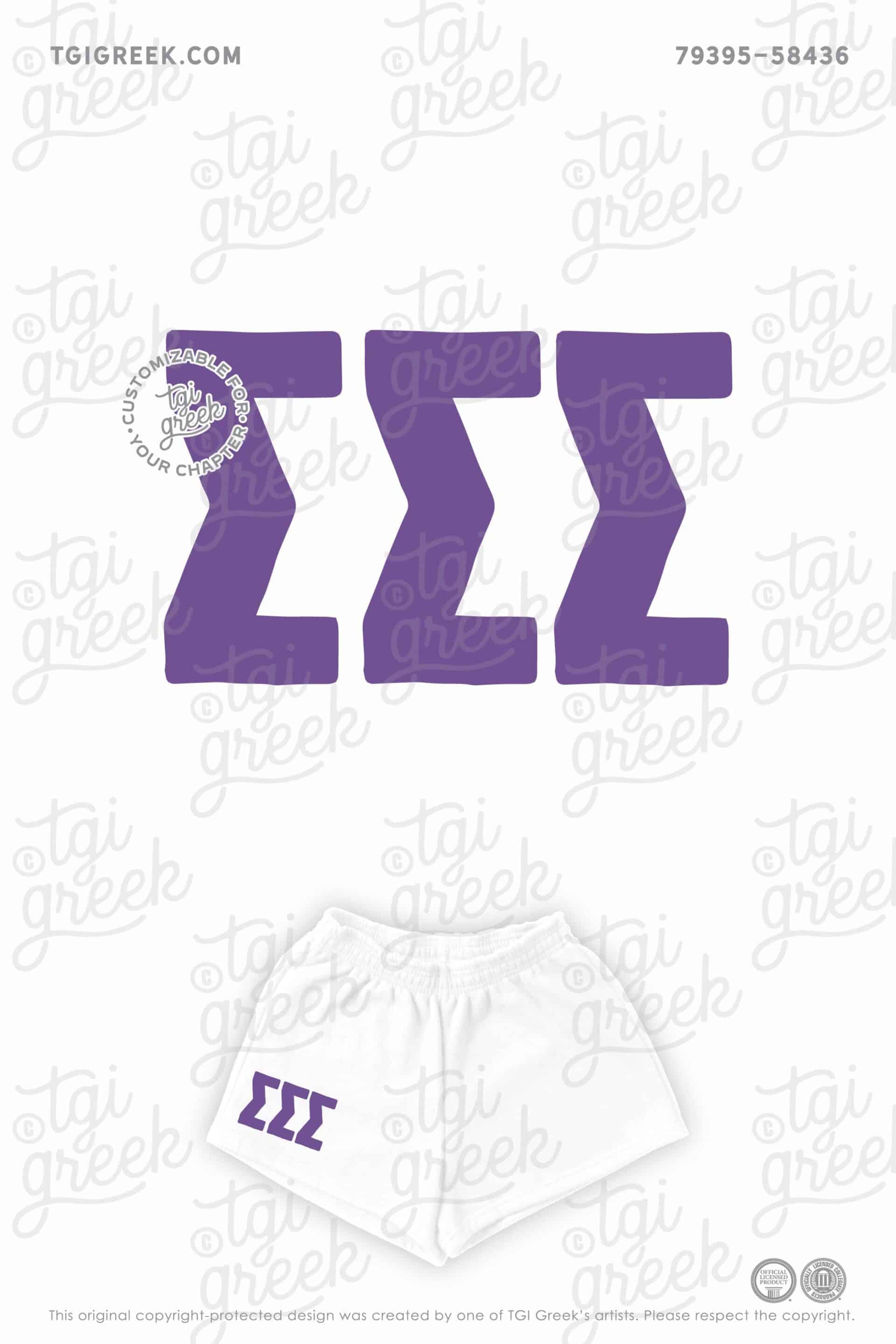 Sigma Sigma Sigma – ERAU PR Shorts
