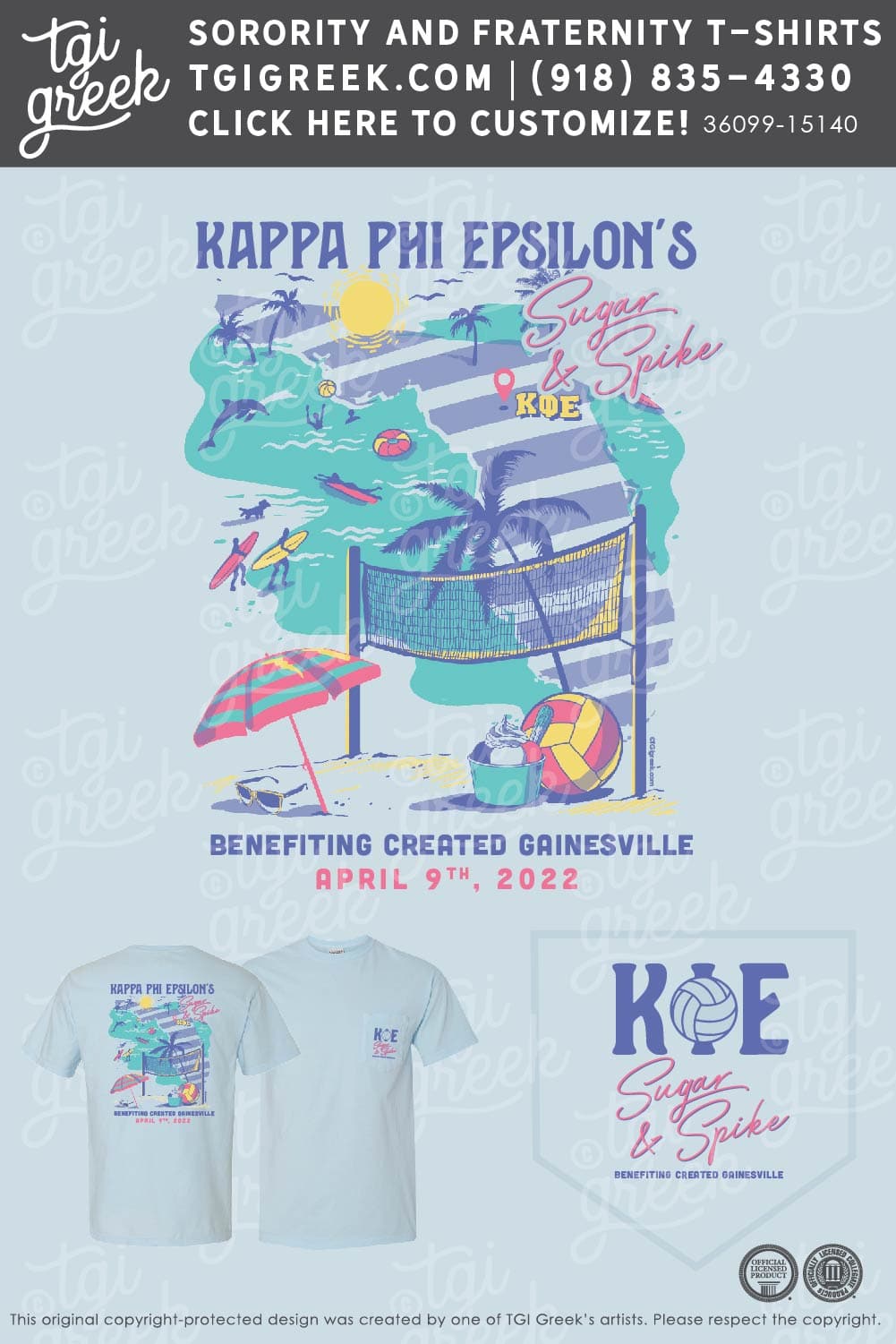 Kappa Phi Epislon – UFL Sugar & Spike