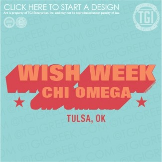 Chi Omega-TU Wish Week