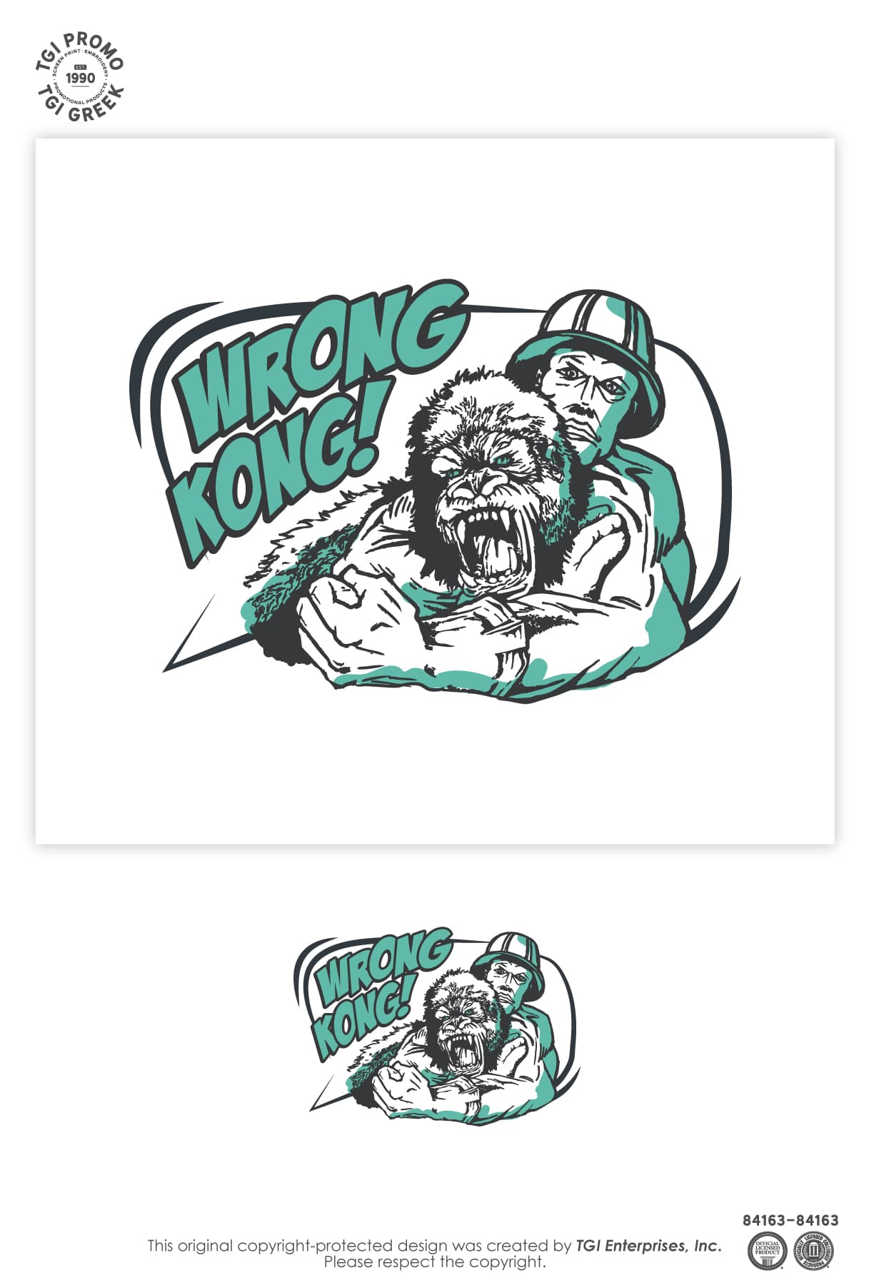 TGI Promo – Driller Gorilla Sticker