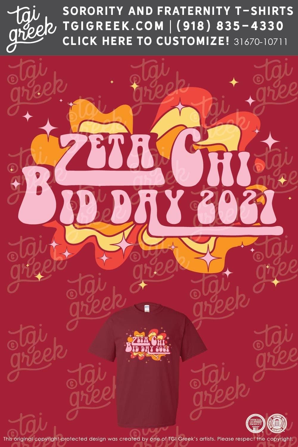 Zeta Chi – DBU Fall Bid Day