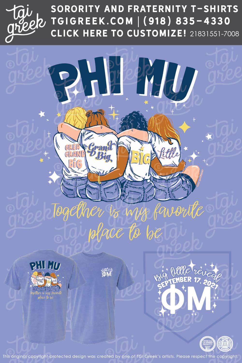 Phi Mu – USAL Big Little Reveal