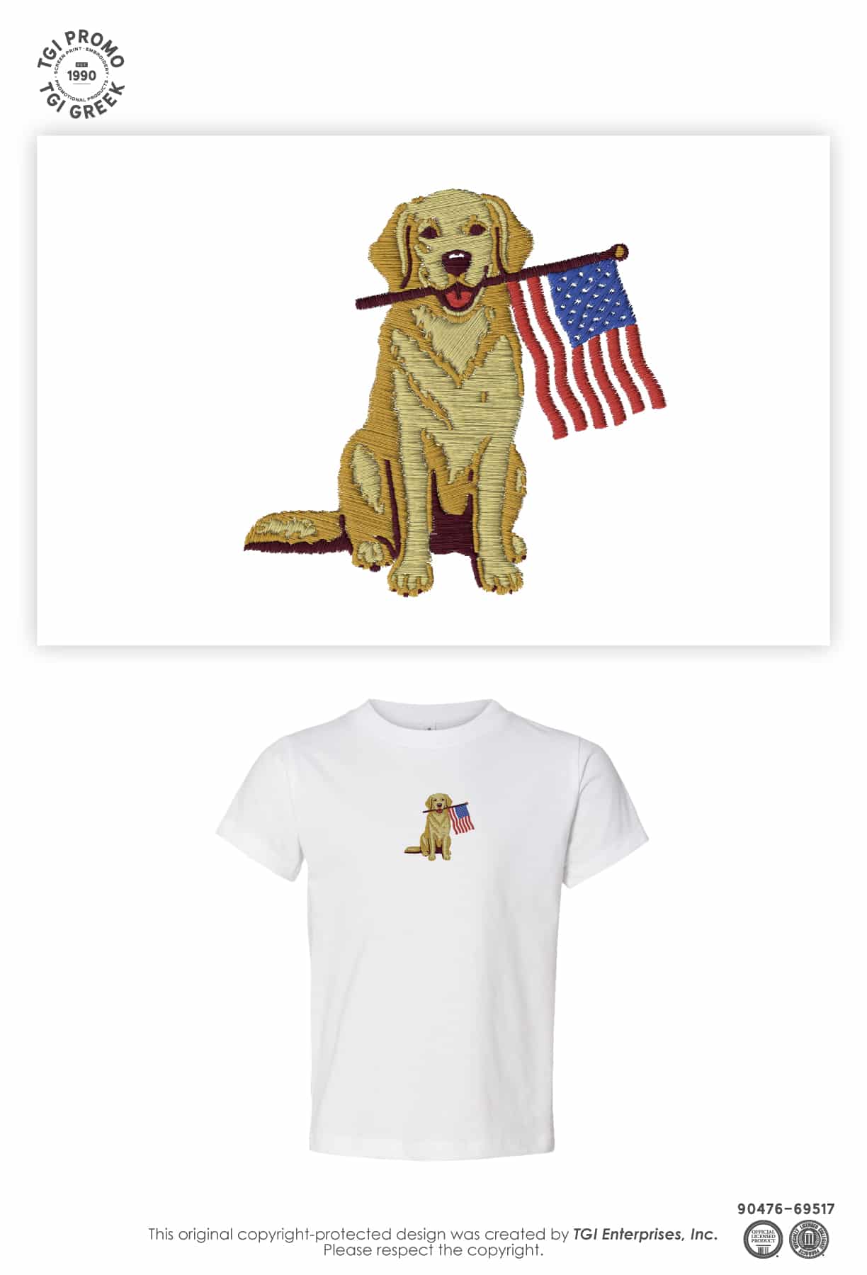 TGI Promo – 4th of July Dog