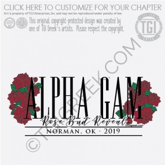 Alpha Gamma Delta-OU Rose Bud Reveal