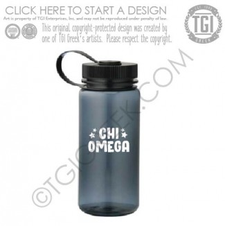 Chi Omega-SFASU bid Day Water Bottle