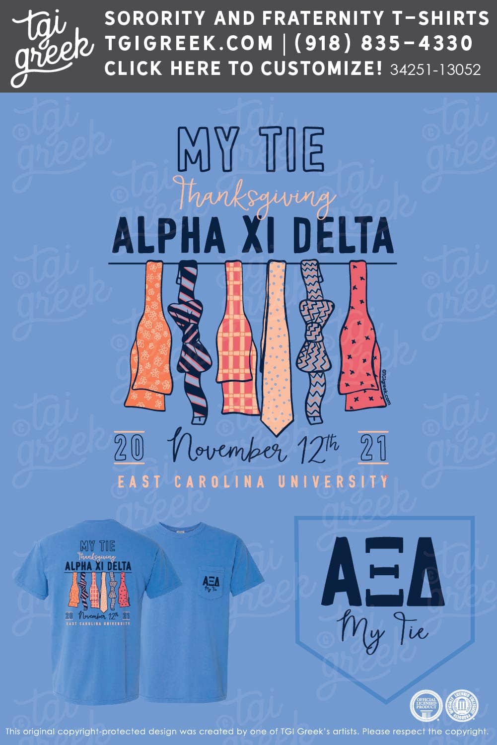 Alpha Xi Delta – ECAU My Tie
