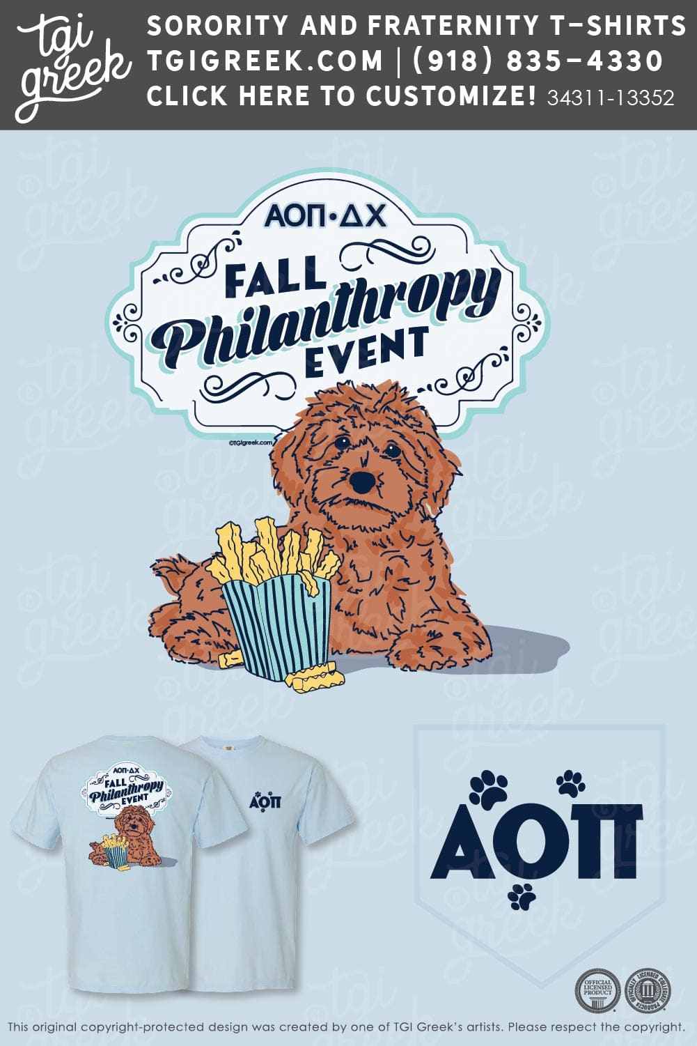 Alpha Omicron Pi – LEHI – Fall Philanthropy Event