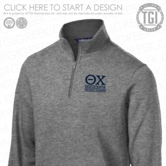 Theta Chi-KU PR Quarter Zip