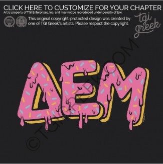 Delta Epsilon Mu – UCF donut Tee