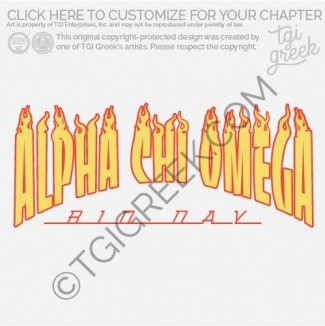 Alpha Chi Omega – spring Bid Day