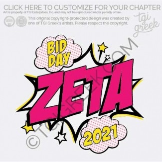 Zeta Tau Alpha – bid Day