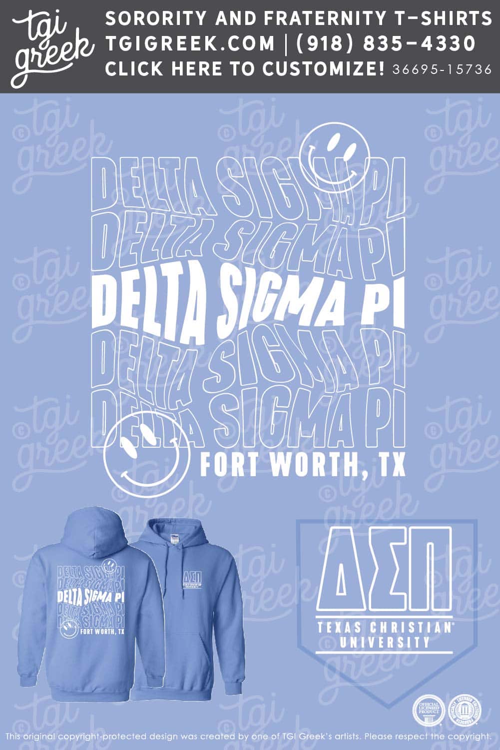 Delta Sigma Pi – TCU Spring Smiley