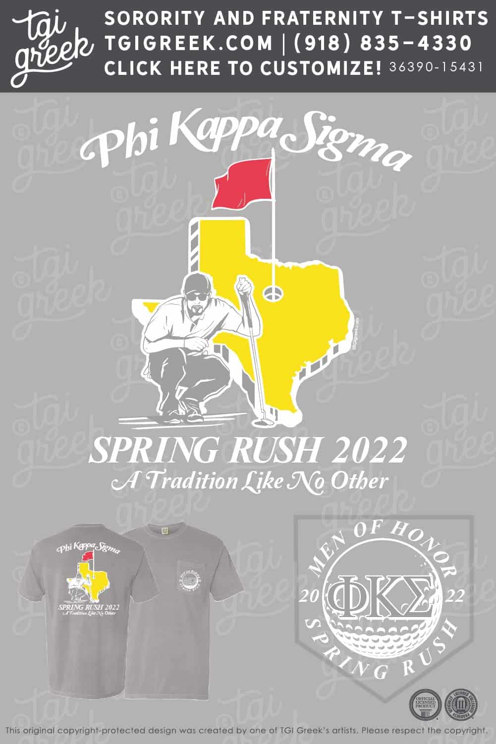 Phi Kappa Sigma – TSU Spring Rush Golf