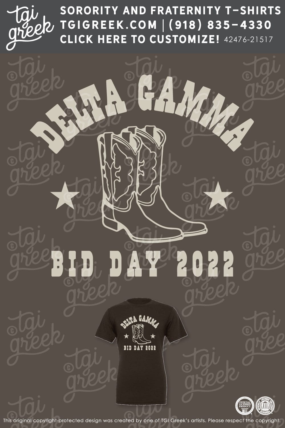 Delta Gamma – UofH Bid Day Cowgirl