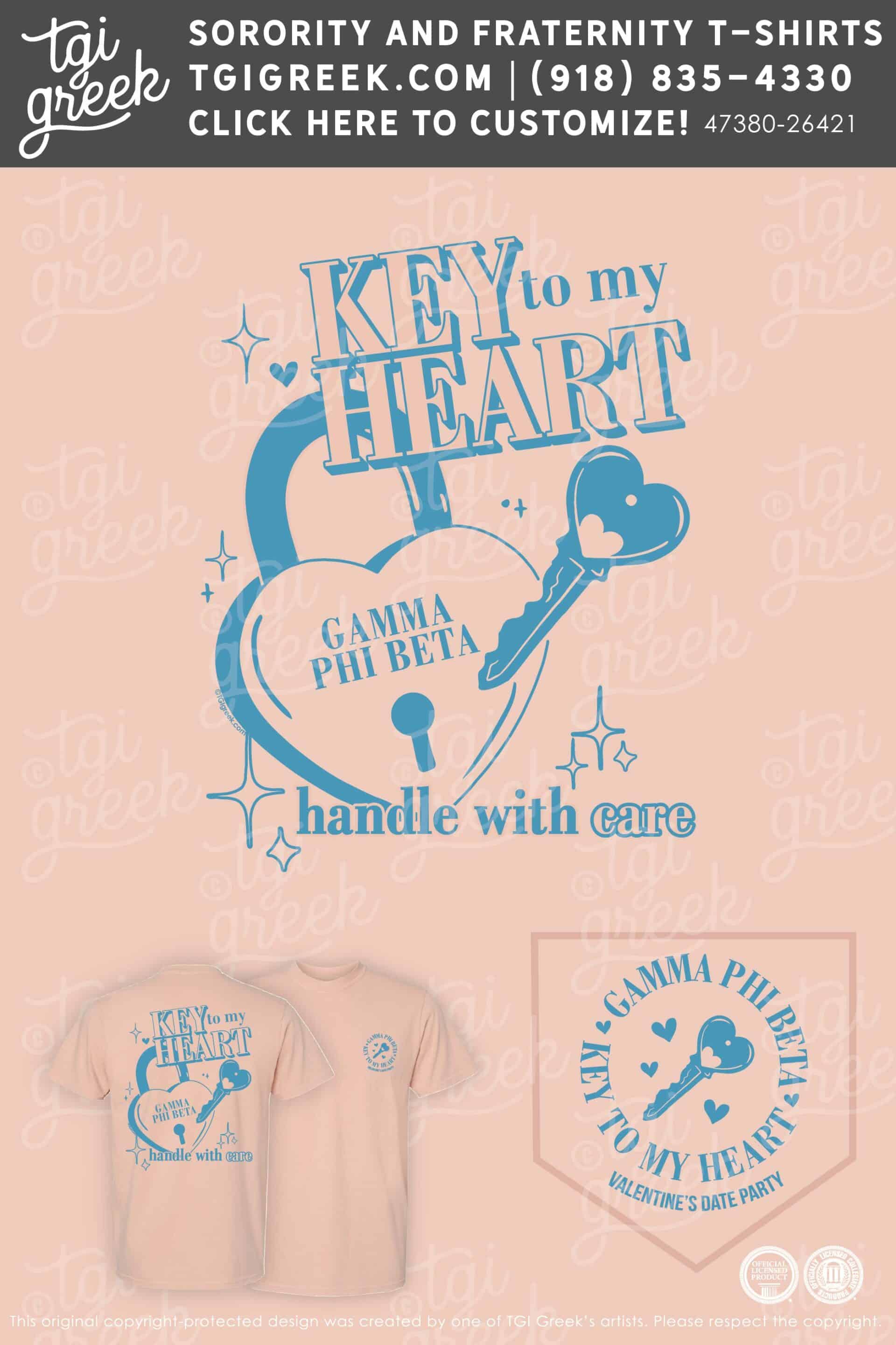 TGI – Gamma Phi Beta Key To My Heart