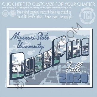 Pi Kappa Alpha – MOSU Fall Rush Postcard