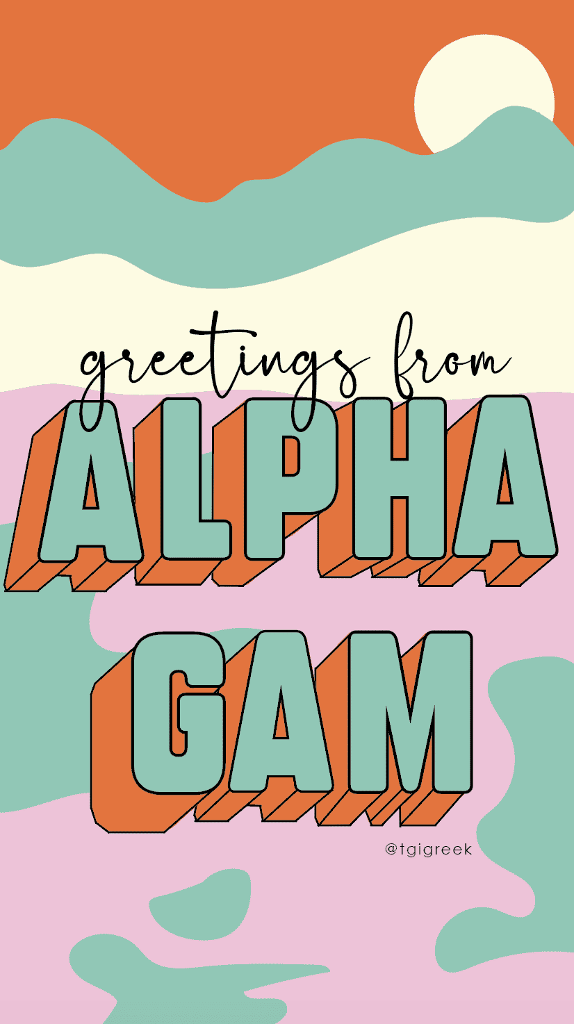 Alpha Gamma Delta – Greetings From