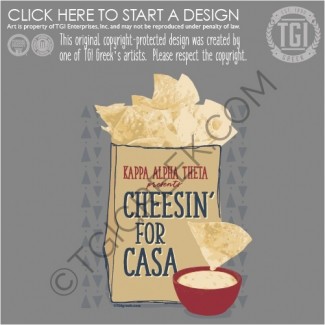 Kappa Alpha Theta-NDSU cheesin for CASA