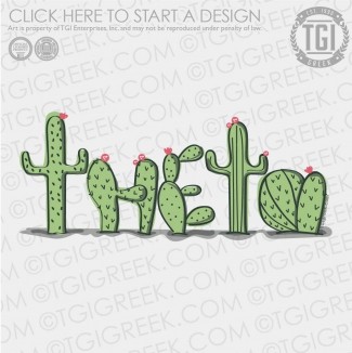Kappa Alpha Theta-KSU Cactus Shirt