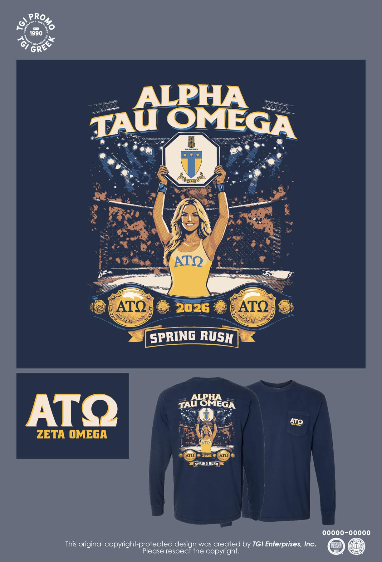 Alpha Tau Omega – WKU Spring Rush Shirt