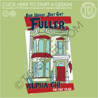 TGI-Alpha Chi Omega Bid Day Full House