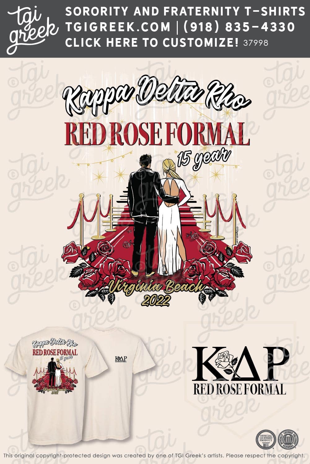 Kappa Delta Rho – CNU Red Rose Formal