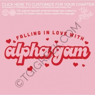 Alpha Gamma Delta – spring Bid Day