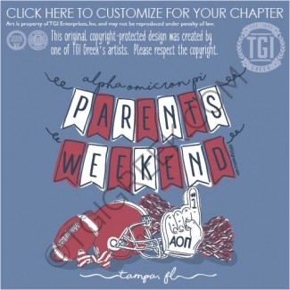 TGI-Alpha Omicron Pi parents weekend