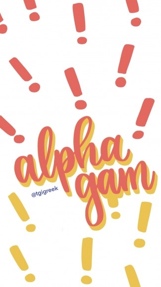 Alpha Gamma Delta – Phone Background