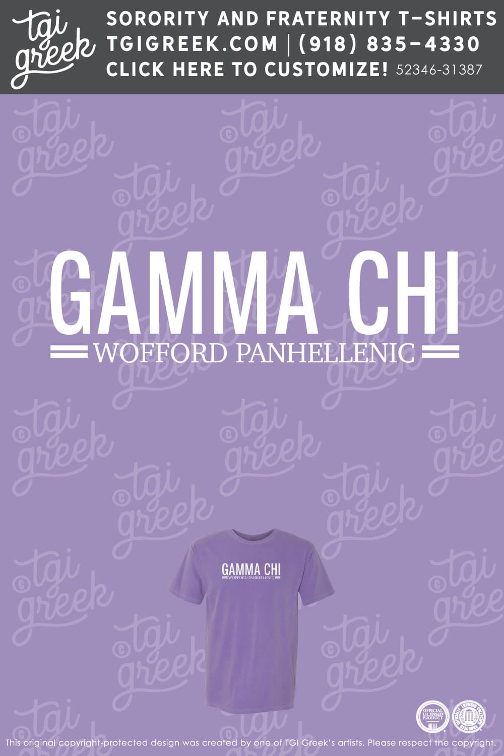 Panhellenic – WOFF Gamma Chi