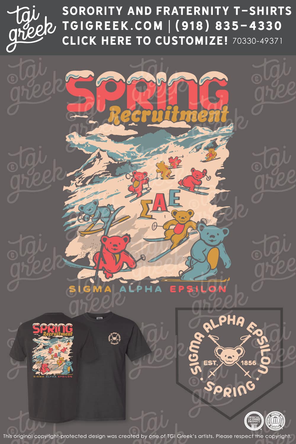 TGI – Sigma Alpha Epsilon Skiing Bears