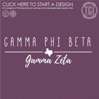 Gamma Phi Beta-TAMUC Texas PR