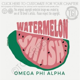 Omega Phi Alpha-GSU Watermelon Smash