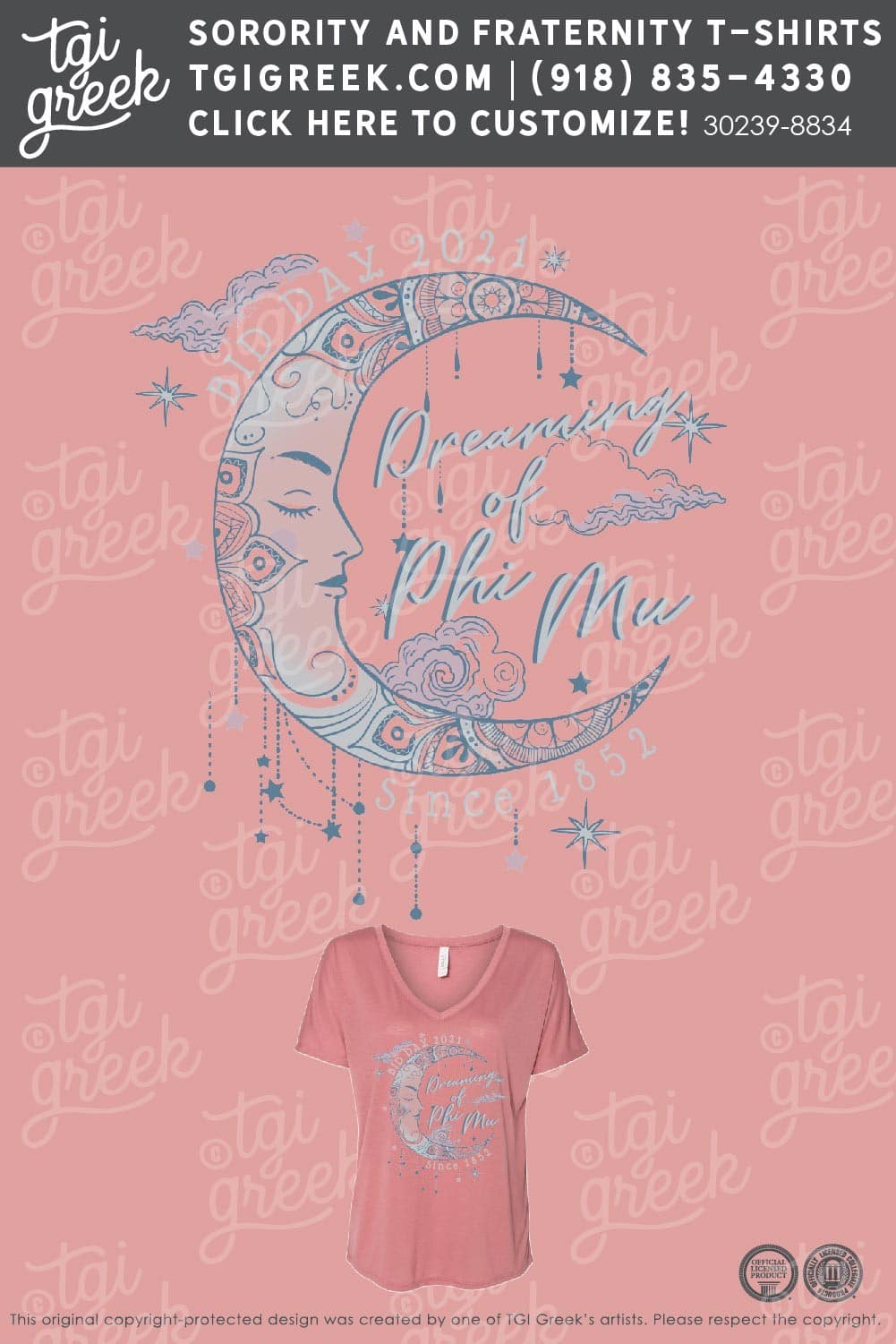 Phi Mu – MONT Bid Day
