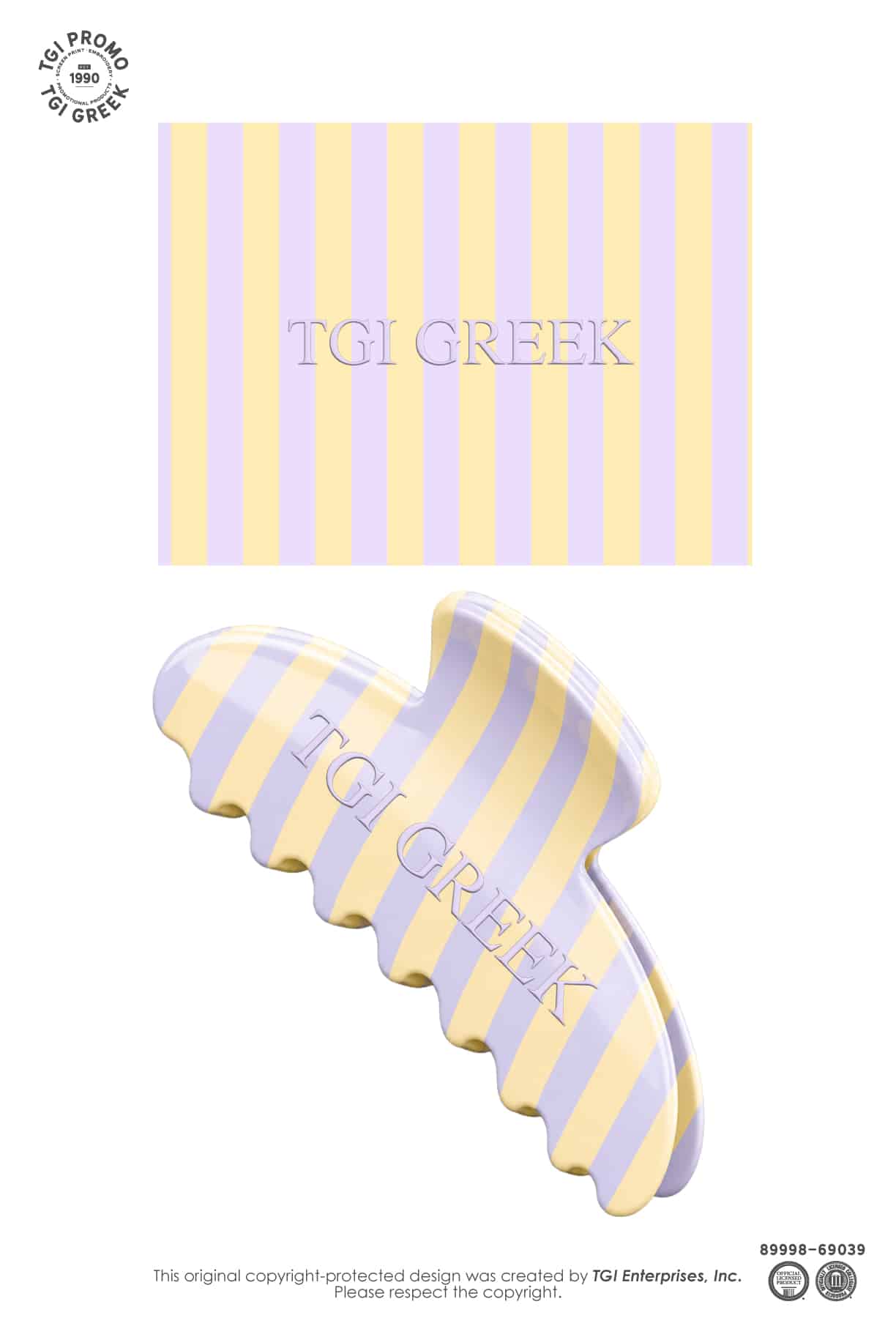 TGI Greek – Claw Clip