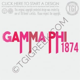 TGI-Gamma Phi Beta drop PR