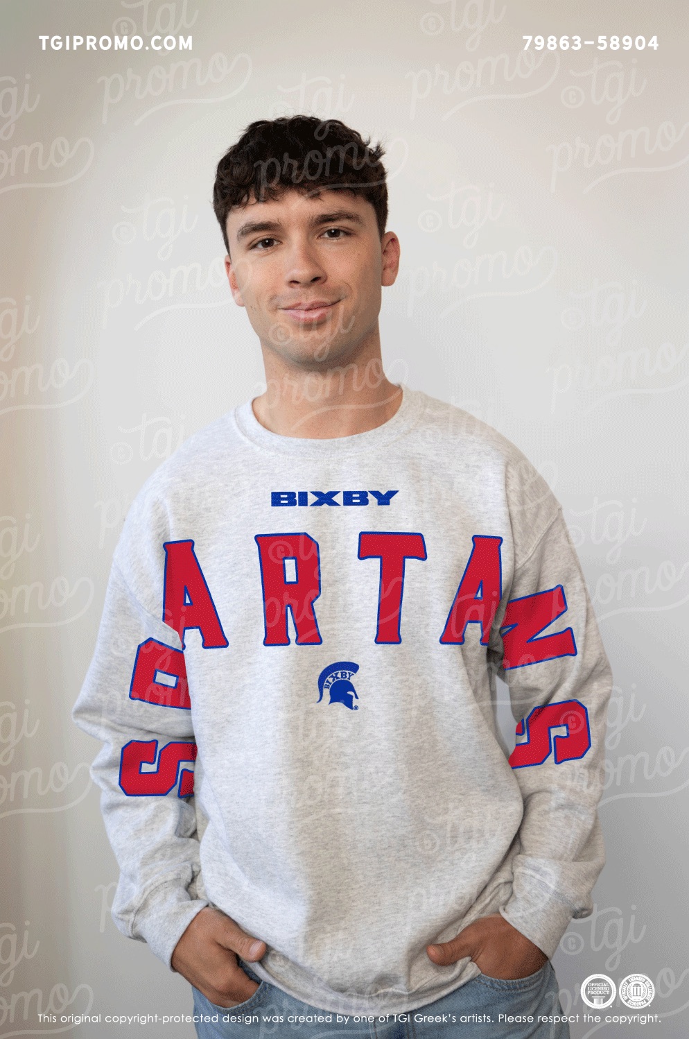 Bixby HS – Applique Sweatshirt