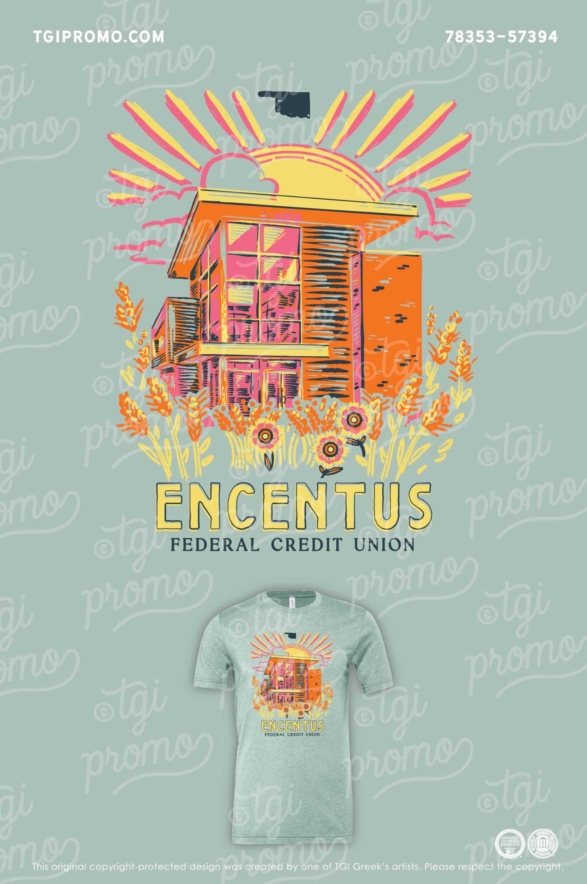 Encentus Federal Credit Union – Summer Tee