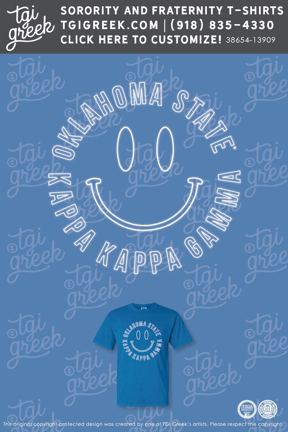 Kappa Kappa Gamma – OSU Smiley Tee