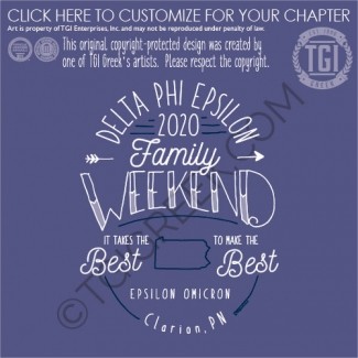 Delta Phi Epsilon – CUP Family Weekend