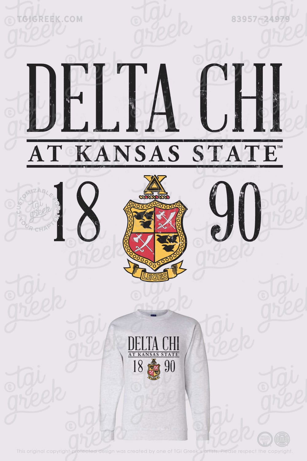Delta Chi – PR Crewneck
