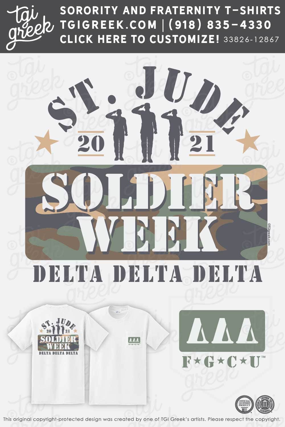 Delta Delta Delta – FGCU St Jude Soldier Week
