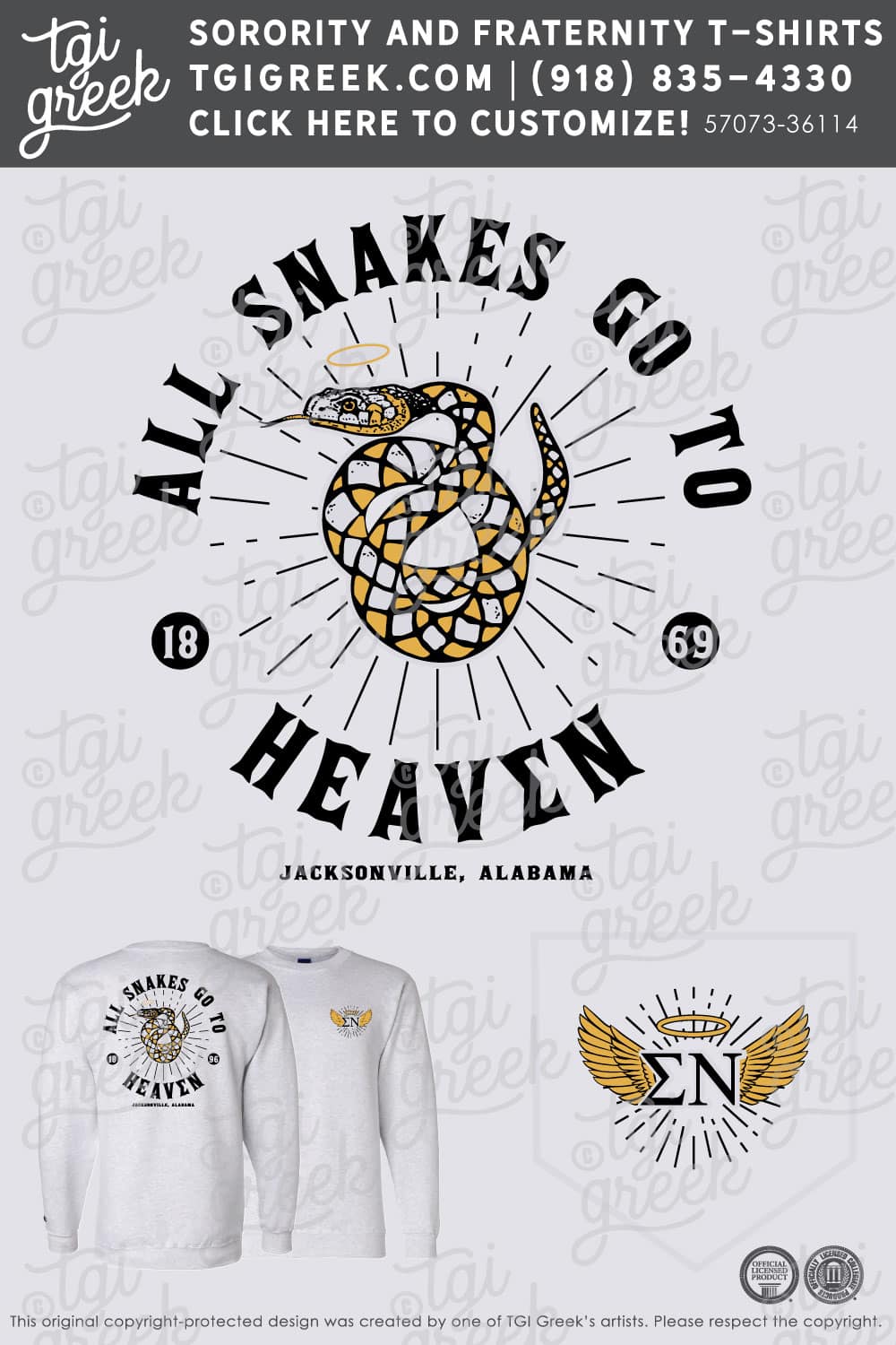 Sigma Nu – JSUY PR Sweatshirt