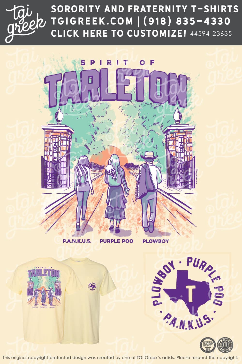 TSU – PANKUS Spirit of Tarleton