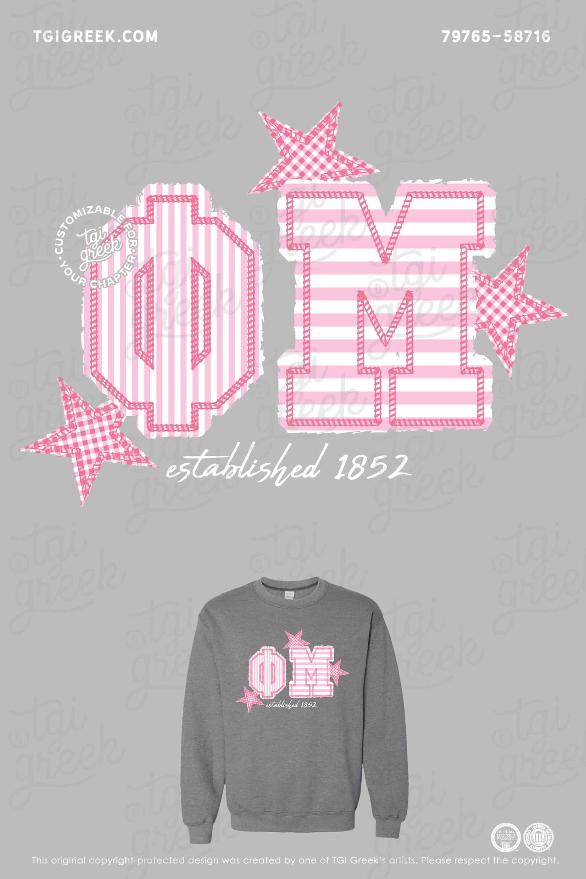 Phi Mu – TGI PR Applique