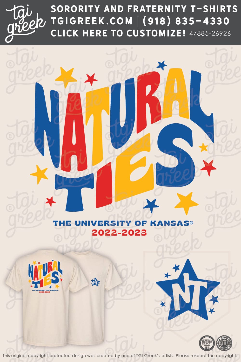 Kansas University – Natural Ties Club Natural Ties