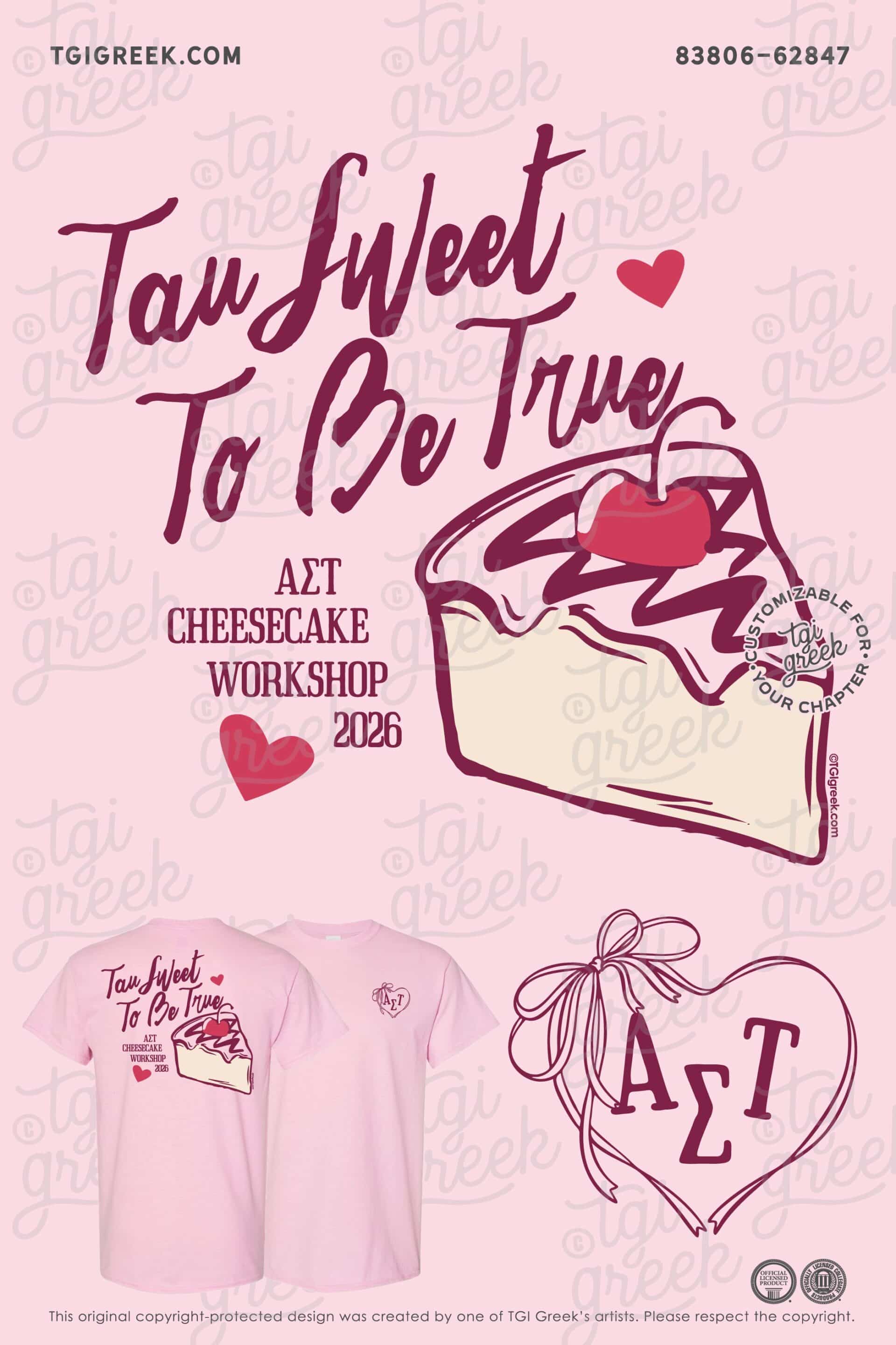 Alpha Sigma Tau – YCP Galantines Cheesecake Workshop