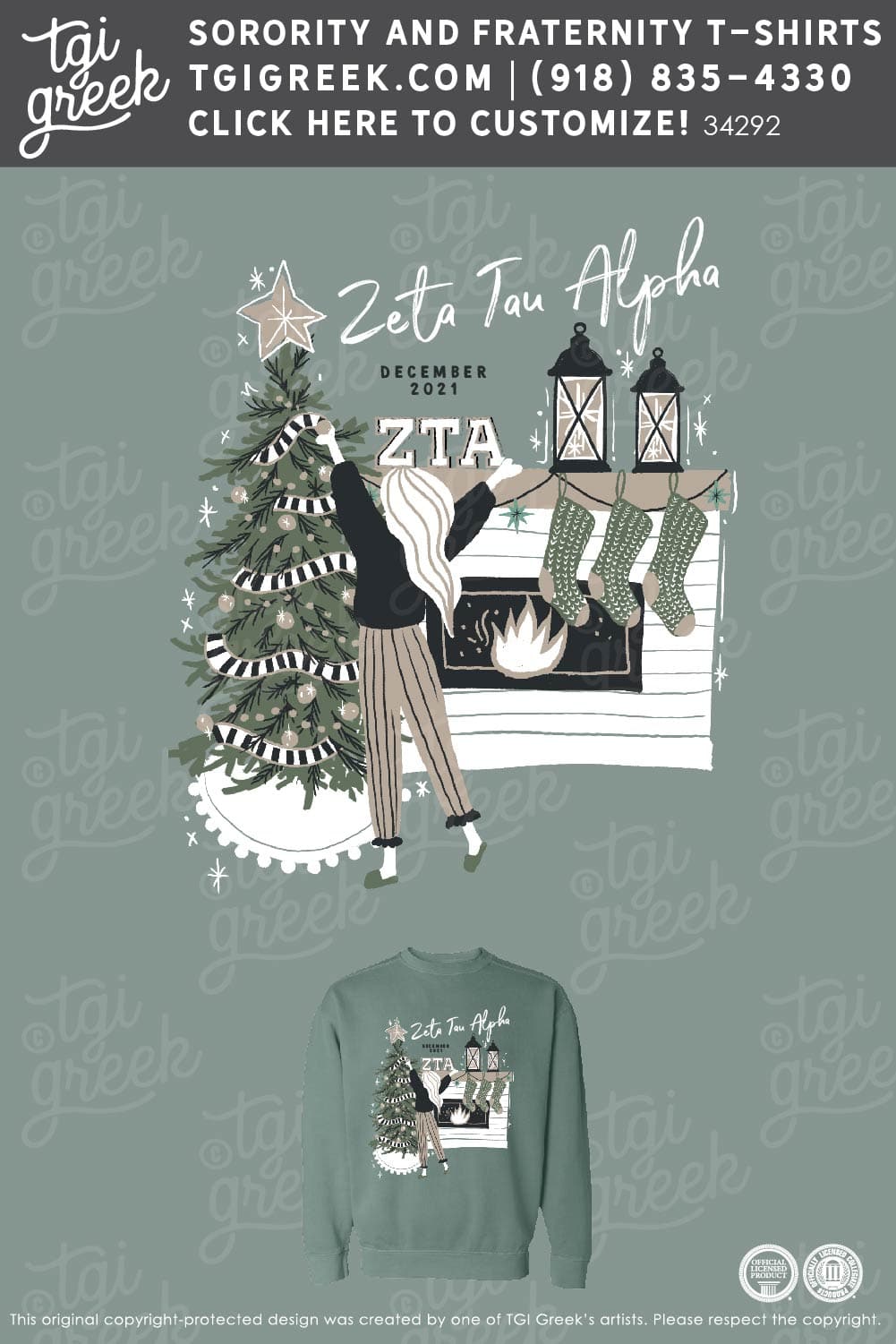 Zeta Tau Alpha – FMU – Christmas Light Sisterhood